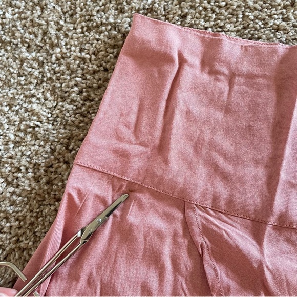 NWT O’Neill Ambrosio High-Low Maxi Skirt Women’s M Rose Pink High Rise Beach - Picture 13 of 16